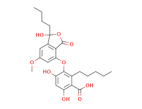 Molecular Structure of 1372167-27-5 (lobarin)