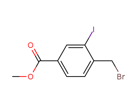 Methyl 3-iodo-4-bromomethylbenzoate