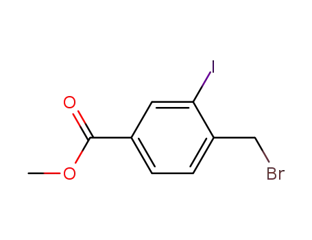 Methyl 4-broMoMethyl-3-iodobenzoate