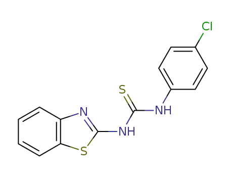 Thiourea, N-2-benzothiazolyl-N'-(4-chlorophenyl)-