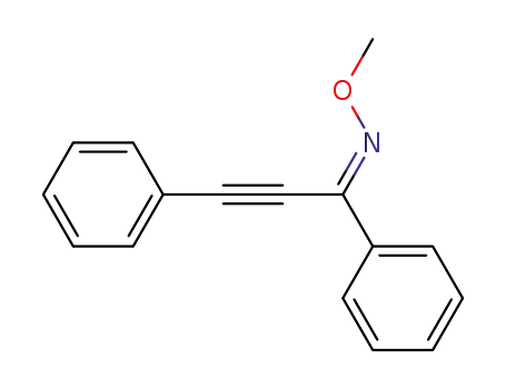 (Z)-1,3-diphenylprop-2-yn-1-one O-methyl oxime