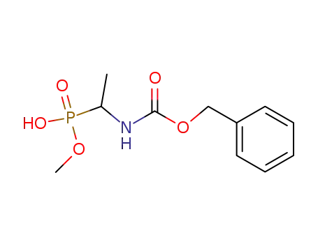 Carbamic acid, [1-(hydroxymethoxyphosphinyl)ethyl]-, phenylmethyl
ester