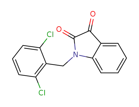1-(2,6-디클로로벤질)인돌린-2,3-디온