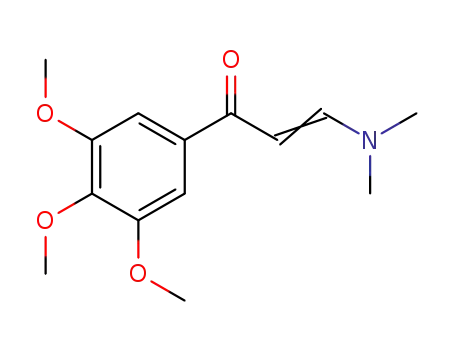 Molecular Structure of 10078-54-3 (2-Propen-1-one, 3-(dimethylamino)-1-(3,4,5-trimethoxyphenyl)-)