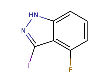 4-Fluoro-3-iodo-1H-indazole cas  518990-32-4