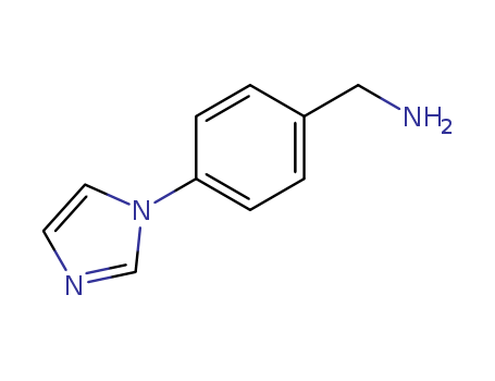 1-[4-(1H-Imidazol-1-yl)phenyl]methanamine cas  65113-25-9