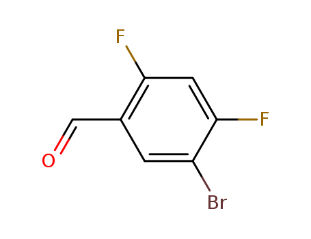 5-Bromo-2,4-difluorobenzaldehyde cas no. 473416-91-0 98%