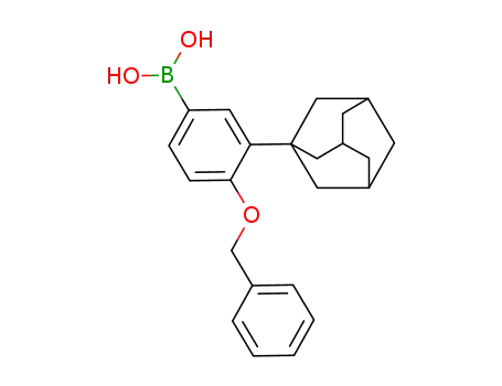 3-(1-adamantyl)-4-benzyloxyphenylboronic acid