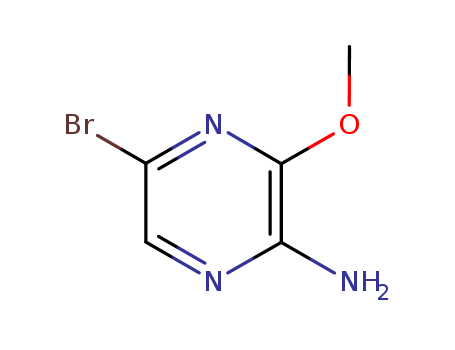 5-Bromo-3-methoxy-2-pyrazinamine cas  5900-13-0