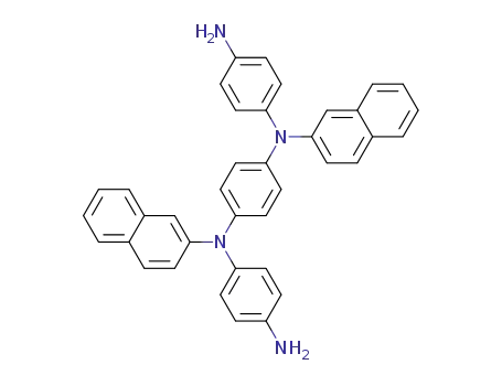 N,N'-bis(4-aminophenyl)-N,N'-bis(naphthalen-2-yl)-1,4-phenylenediamine