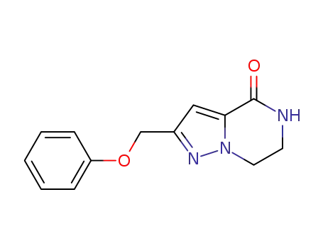 Molecular Structure of 1382782-07-1 (2-(phenoxymethyl)-6,7-dihydropyrazolo[1,5-a]pyrazin-4(5H)-one)