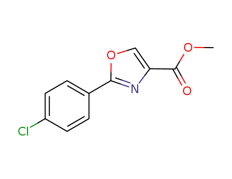 Methyl 2-(4-chlorophenyl)-1,3-oxazole-4-carboxylate