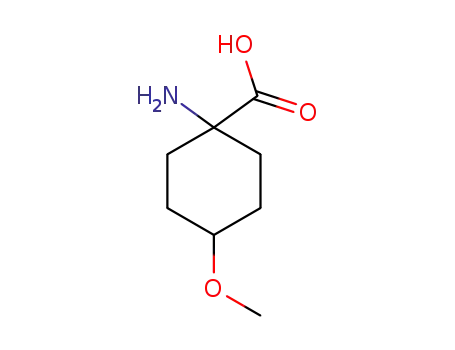 Cyclohexanecarboxylic acid, 1-amino-4-methoxy-, trans- (9CI)