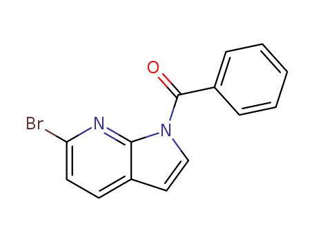1H-Pyrrolo[2,3-b]pyridine, 1-benzoyl-6-bromo-