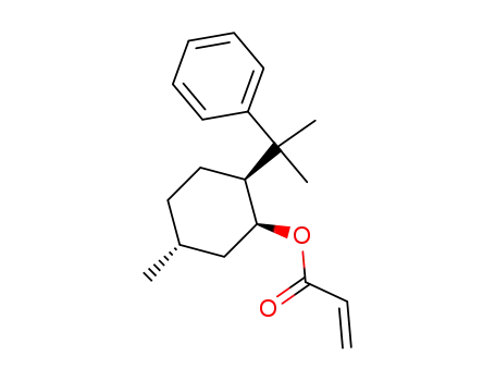 2-Propenoic acid,
(1S,2S,5R)-5-methyl-2-(1-methyl-1-phenylethyl)cyclohexyl ester