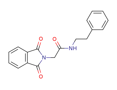 2H-Isoindole-2-acetamide, 1,3-dihydro-1,3-dioxo-N-(2-phenylethyl)-