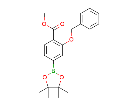 3-Benzyloxy-4-methoxycarbonylphenylboronic acid,pinacol ester
