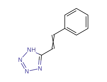 Molecular Structure of 82701-51-7 (5-STYRYL-2H-1,2,3,4-TETRAAZOLE)