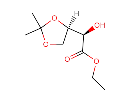 ethyl (R)-2-[(4'R)-2',2'-dimethyl-1,3-dioxolan-4'-yl]-2-hydroxyacetate