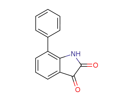 Molecular Structure of 242792-95-6 (7-Phenylisatin)
