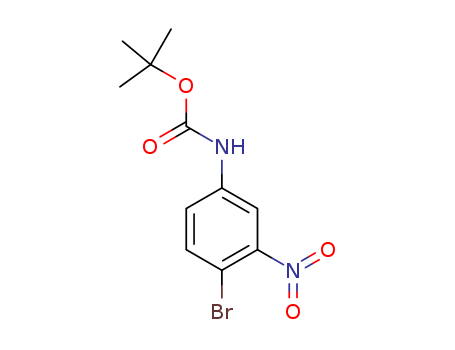 (4-bromo-3-nitrophenyl)carbamic acid tert-butyl ester