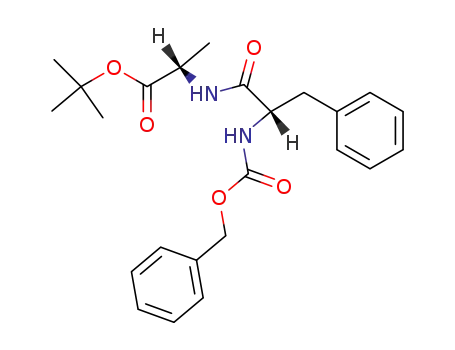 (S)-tert-butyl 2-((S)-2-(((benzyloxy)carbonyl)amino)-3-phenylpropanamido)propanoate