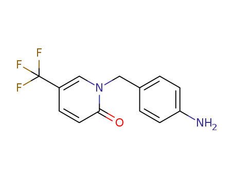 5-trifluoromethyl-(1-(4-amino)benzyl)pyridine-2(1H)-one