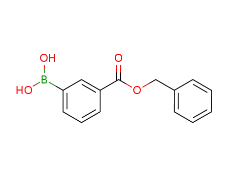 Molecular Structure of 380430-52-4 (3-BENZYLOXYCARBONYLPHENYLBORONIC ACID)
