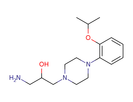 α-(aminomethyl)-4-[2-(1-methylethoxy)phenyl]-1-piperazineethanol
