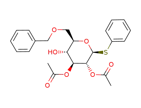 phenyl 2,3-di-O-acetyl-6-O-benzyl-1-thio-β-D-glucopyranoside