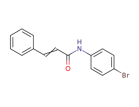 Molecular Structure of 54934-81-5 (N-(4-Bromophenyl)cinnamamide)