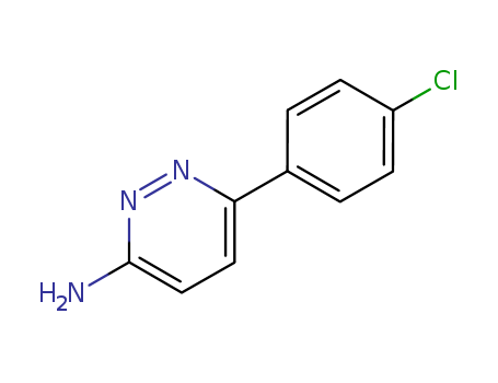 3-Pyridazinamine,6-(4-chlorophenyl)-