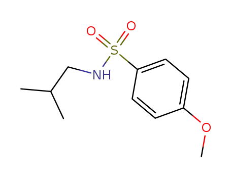 Benzenesulfonamide, 4-methoxy-N-(2-methylpropyl)-