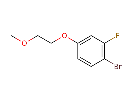 1-bromo-2-fluoro-4-(2-methoxyethoxy)benzene
