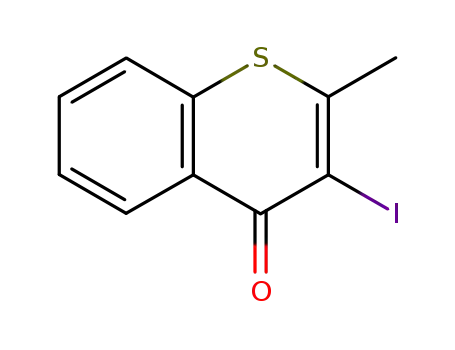 4H-1-Benzothiopyran-4-one, 3-iodo-2-methyl-