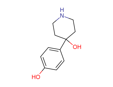 4-(4-Hydroxyphenyl)-4-piperidinol