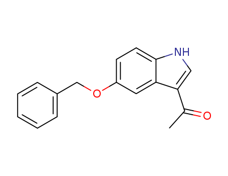 1-(5-(Benzyloxy)-1H-indol-3-yl)ethanone