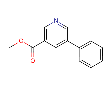 3-Pyridinecarboxylicacid, 5-phenyl-, methyl ester                                                                                                                                                       