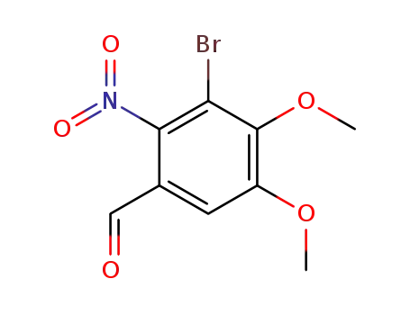 Benzaldehyde, 3-bromo-4,5-dimethoxy-2-nitro-