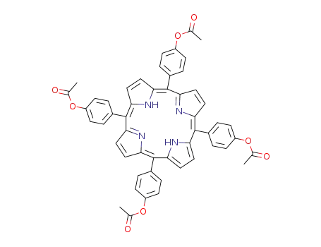 5,10,15,20-tetrakis(p-acetoxyphenyl)porphyrin