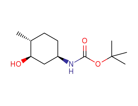 tert-butyl ((1R,3R,4R)-3-hydroxy-4-methylcyclohexyl)carbamate