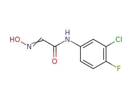N-(3-Chloro-4-fluorophenyl)-2-(hydroxyimino)acetamide