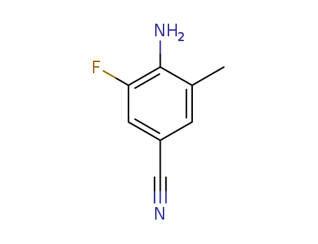 4-Amino-3-fluoro-5-methylbenzonitrile cas no. 1465326-80-0 98%