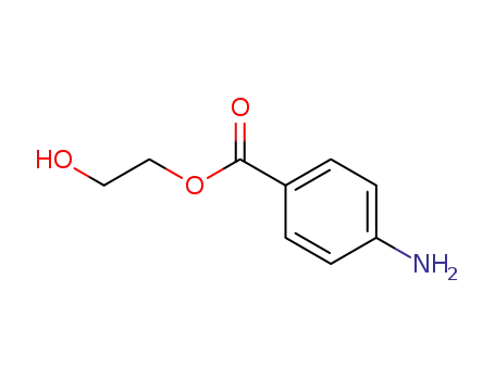 Molecular Structure of 26495-98-7 (1,2-Ethanediol, mono(4-aminobenzoate))