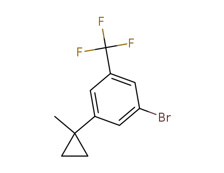 1-bromo-3-(1-methylcyclopropyl)-5-(trifluoromethyl)benzene