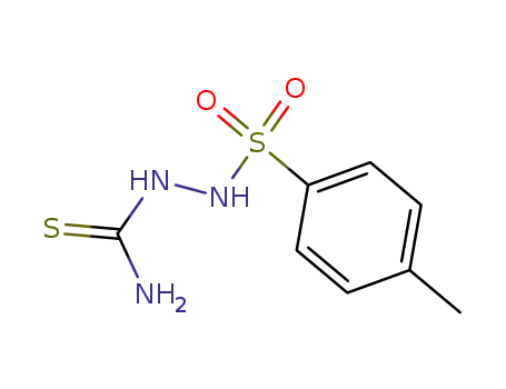 Benzenesulfonic acid, 4-methyl-, 2-(aminothioxomethyl)hydrazide