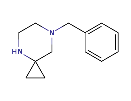 Molecular Structure of 1222106-45-7 (7-Benzyl-4,7-diazaspiro[2.5]octane)