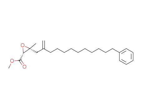 methyl (2R,3R)-3-methyl-3-(2-methylene-12-phenyldodecyl)oxirane-2-carboxylate