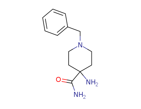 4-Piperidinecarboxamide, 4-amino-1-(phenylmethyl)-