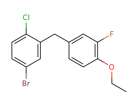 4-bromo- 1-chloro-2-[(4-ethoxy-3-fluorophenyl)meth yl]- Benzene